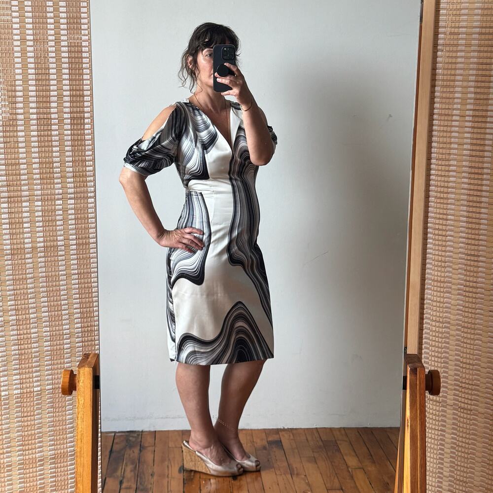 CARLOS MIELE Spring 2012 Ready to Wear Silk Tunic